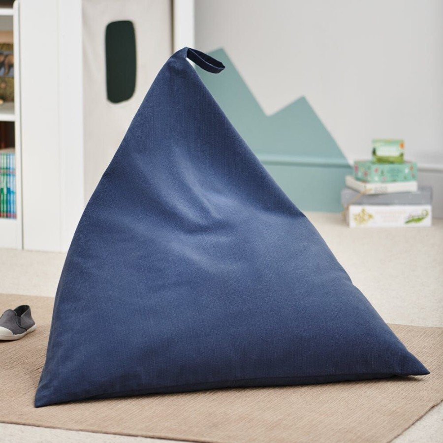 Accessories Great Little Trading Co. Children'S Bean Bags | Plain Bean Bag, Midnight Blue