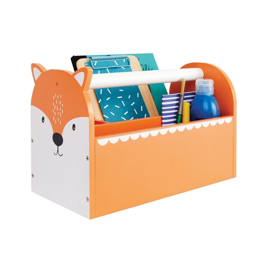 Nursery Great Little Trading Co. Gifting | Carry Caddy, Fox Orange