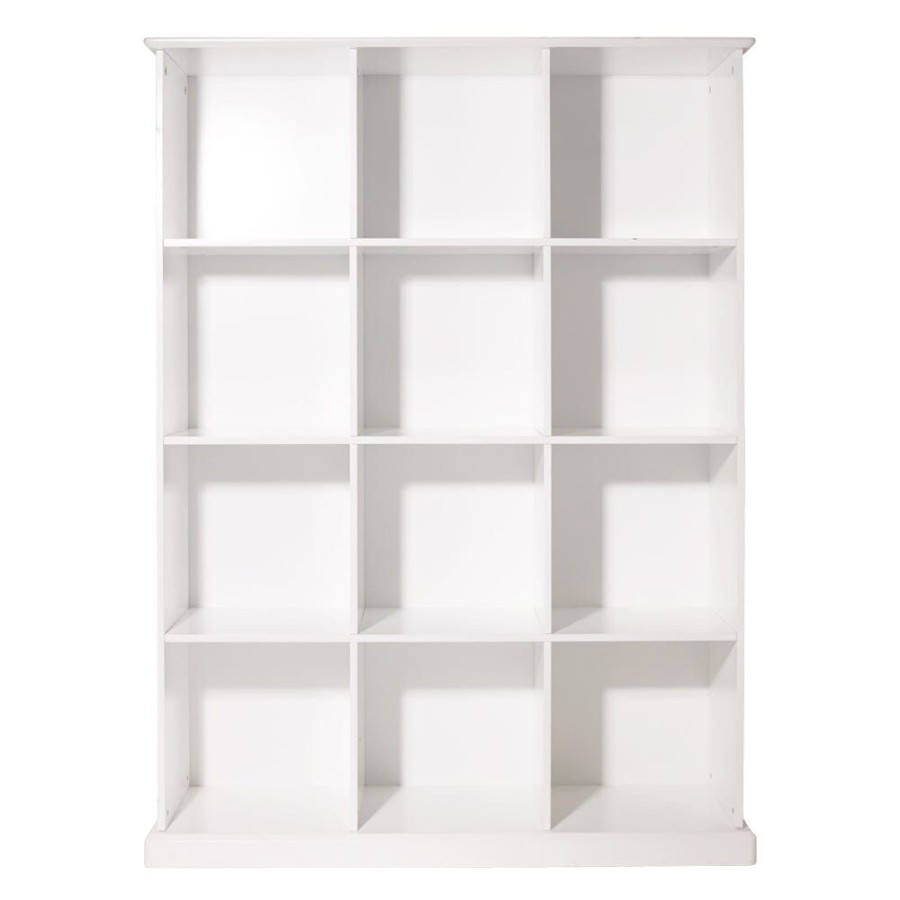 Storage Great Little Trading Co. Cube Storage | Abbeville Twelve Cube Storage & Shelving Unit In White Bright White