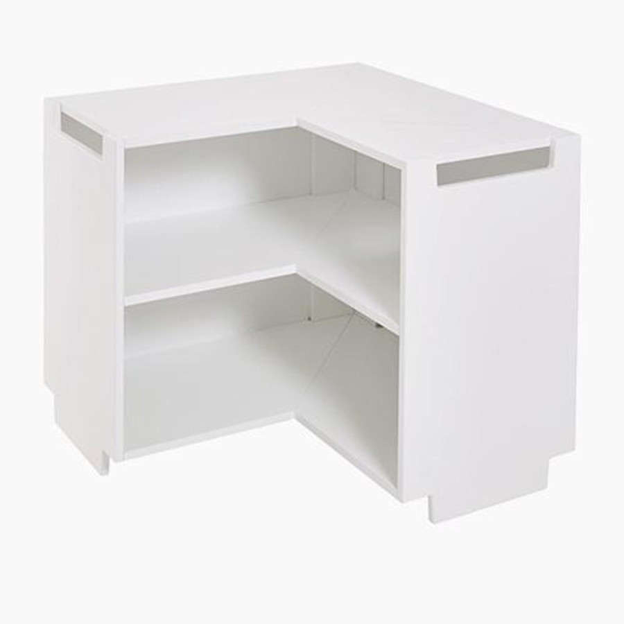 Storage Great Little Trading Co. Stacking Storage | Alba Modular Storage, Corner Shelf Bright White