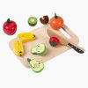 Toys Great Little Trading Co. Play Food | Wooden Cutting Fruit Set