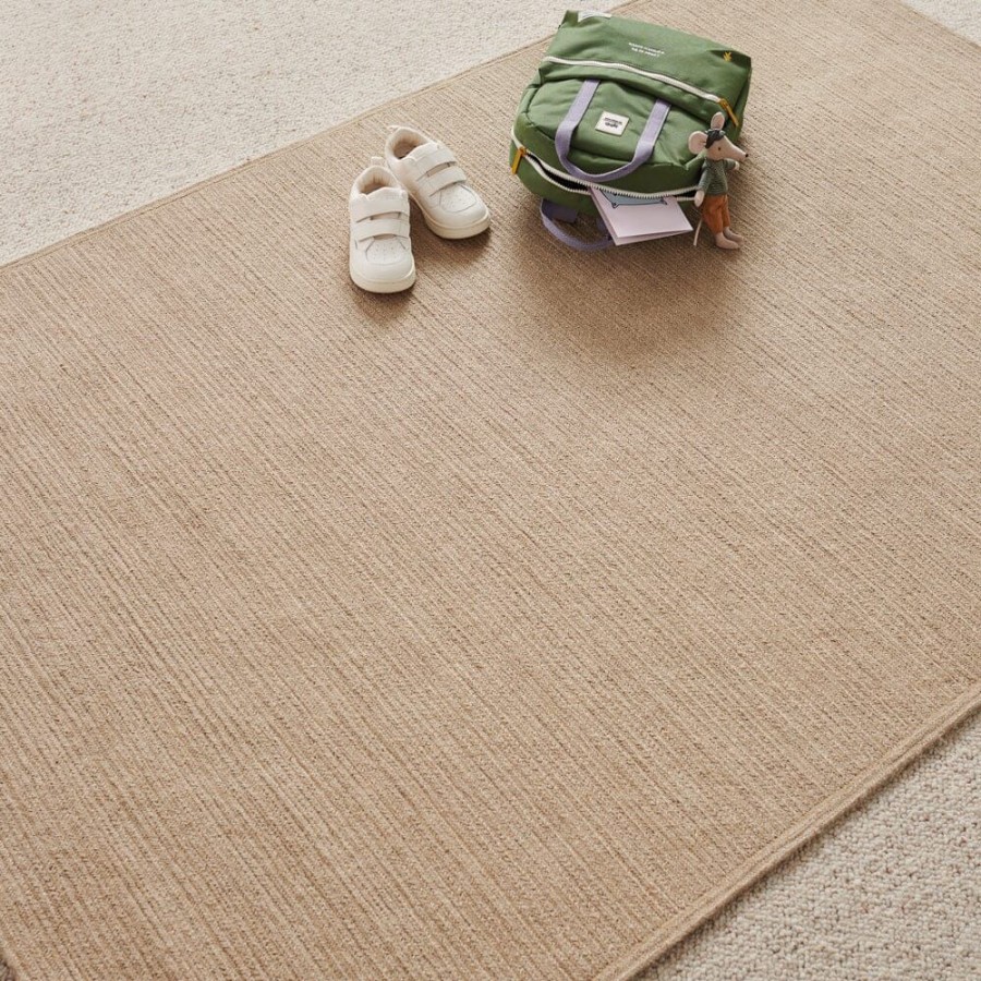 Accessories Great Little Trading Co. Rugs | Jute Rug, 180 X 120 (Cm) Natural