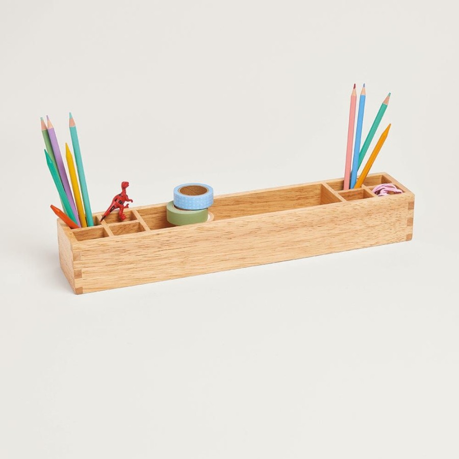 Furniture Great Little Trading Co. Desks & Accessories | Children'S Desk Tidy, Natural