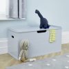 Storage Great Little Trading Co. Storage Benches | Large Classic Toy Box Seat, Cloud Grey