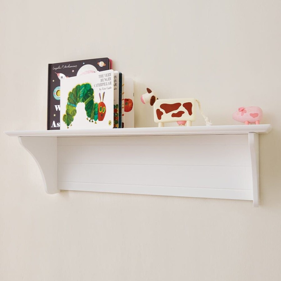 Storage Great Little Trading Co. Wall Shelves & Hooks | Any Which Way Wall Book Shelf, White