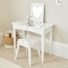 Furniture Great Little Trading Co. Dressing Tables & Rails | Sweetheart Dressing Table & Stool, White