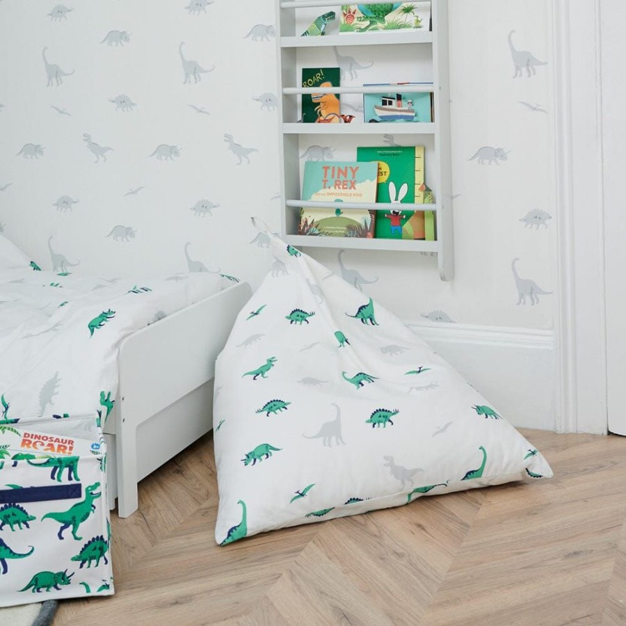 Accessories Great Little Trading Co. Children'S Bean Bags | Washable Bean Bag, Dinosaur Green