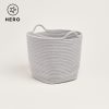 Accessories Great Little Trading Co. Nursery Accessories | Rope Storage Basket, Grey