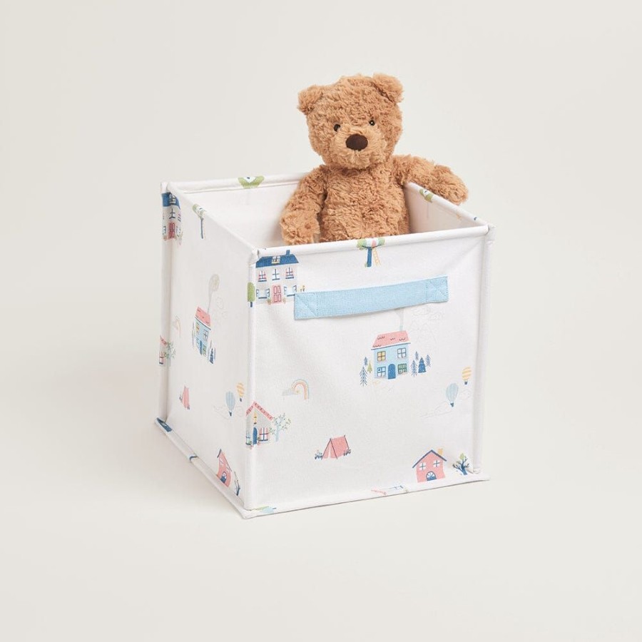 Storage Great Little Trading Co. Storage Baskets & Cubes | Canvas Storage Cube, Home Sweet Home Multi