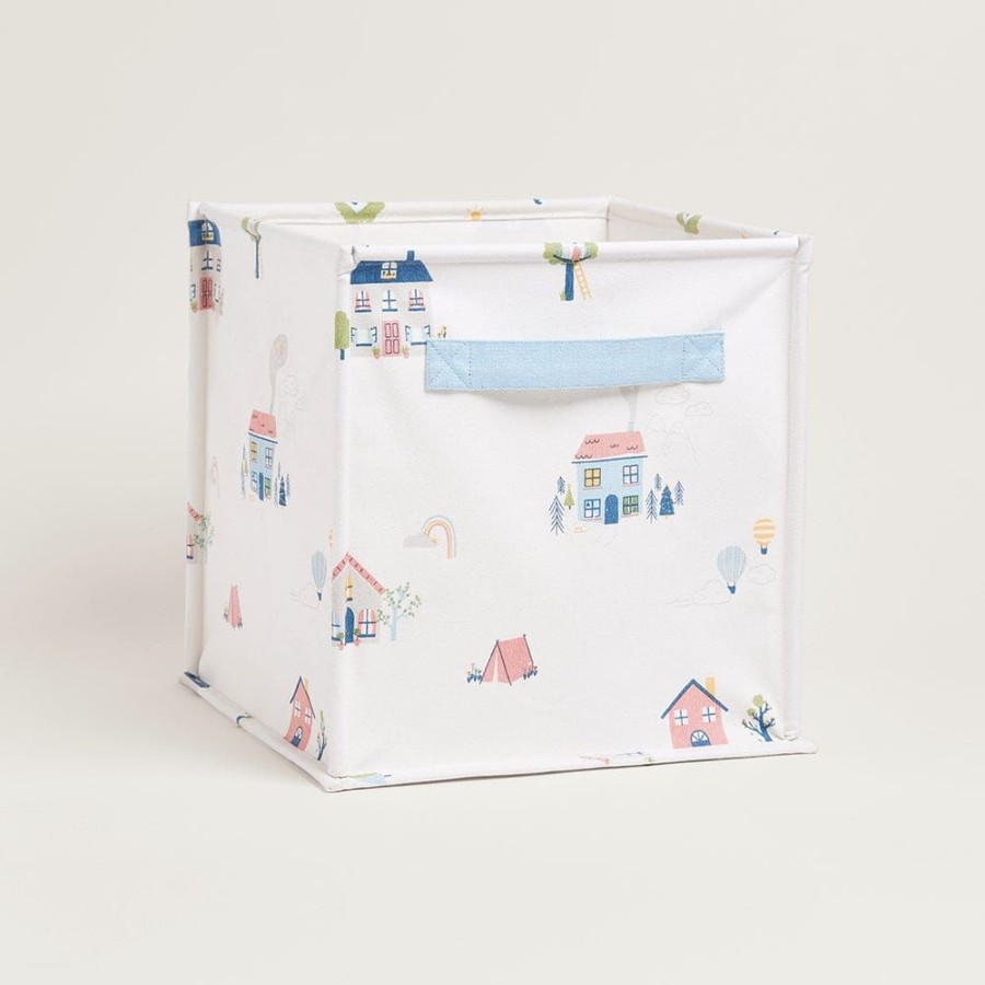 Storage Great Little Trading Co. Storage Baskets & Cubes | Canvas Storage Cube, Home Sweet Home Multi