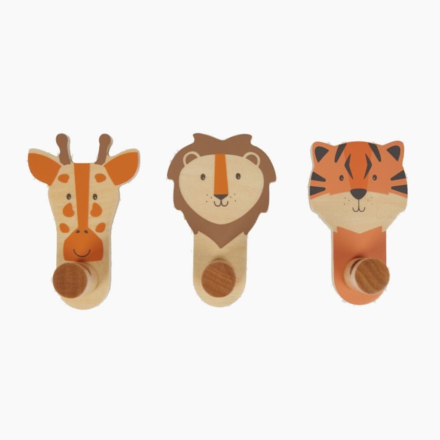 Accessories Great Little Trading Co. Decorative Accessories | Animal Hooks, Safari Natural