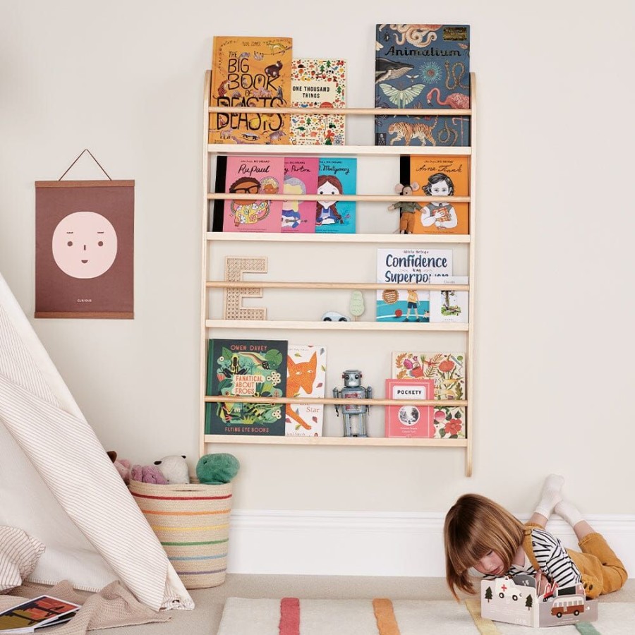 Storage Great Little Trading Co. Wall Shelves & Hooks | Greenaway Bookcase, Natural