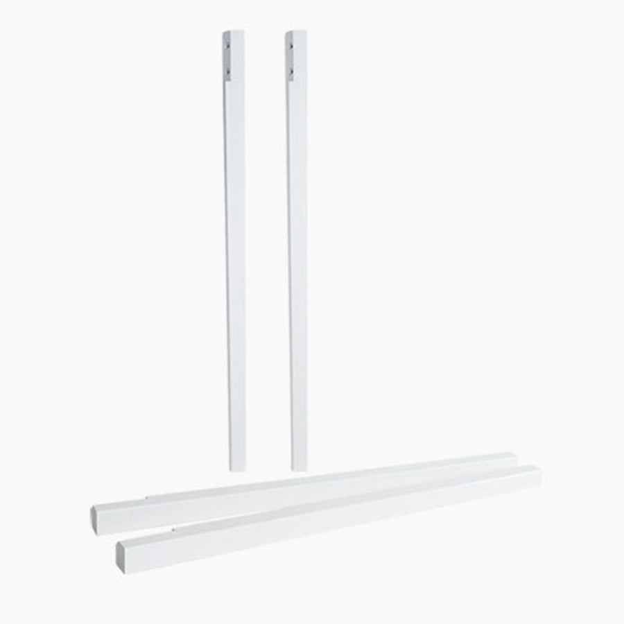 Furniture Great Little Trading Co. Desks & Accessories | Extendable Whittington Desk Legs (Tall), Set Of 4 Bright White