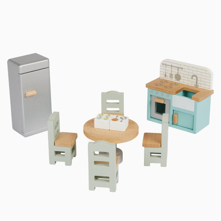 Toys Great Little Trading Co. Wooden Toys | Wooden Doll'S House Furniture, Kitchen Multi