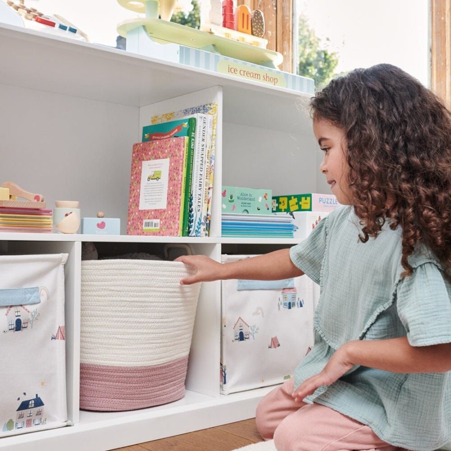 Storage Great Little Trading Co. Storage Furniture | Abbeville Long Shelf Unit, White Bright White