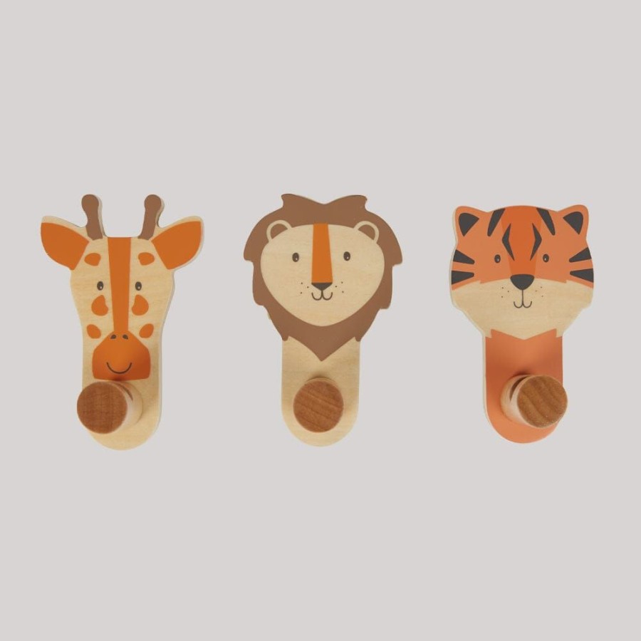 Accessories Great Little Trading Co. Animal Accessories | Animal Hooks, Safari Natural