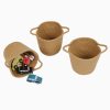 Storage Great Little Trading Co. Small Storage | Mini Rope Storage Baskets, (Set Of 3) Natural