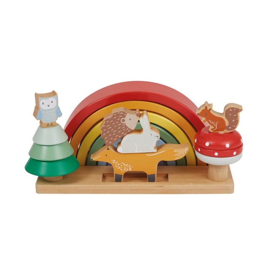 Nursery Great Little Trading Co. Gifting | 3-In-1 Wooden Rainbow Toy Multi