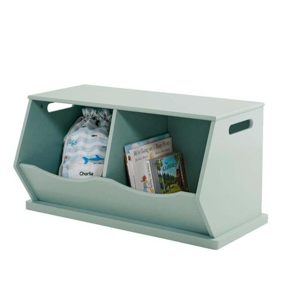 Storage Great Little Trading Co. Toy Boxes | Double Stacking Storage Trunk, Willow Green