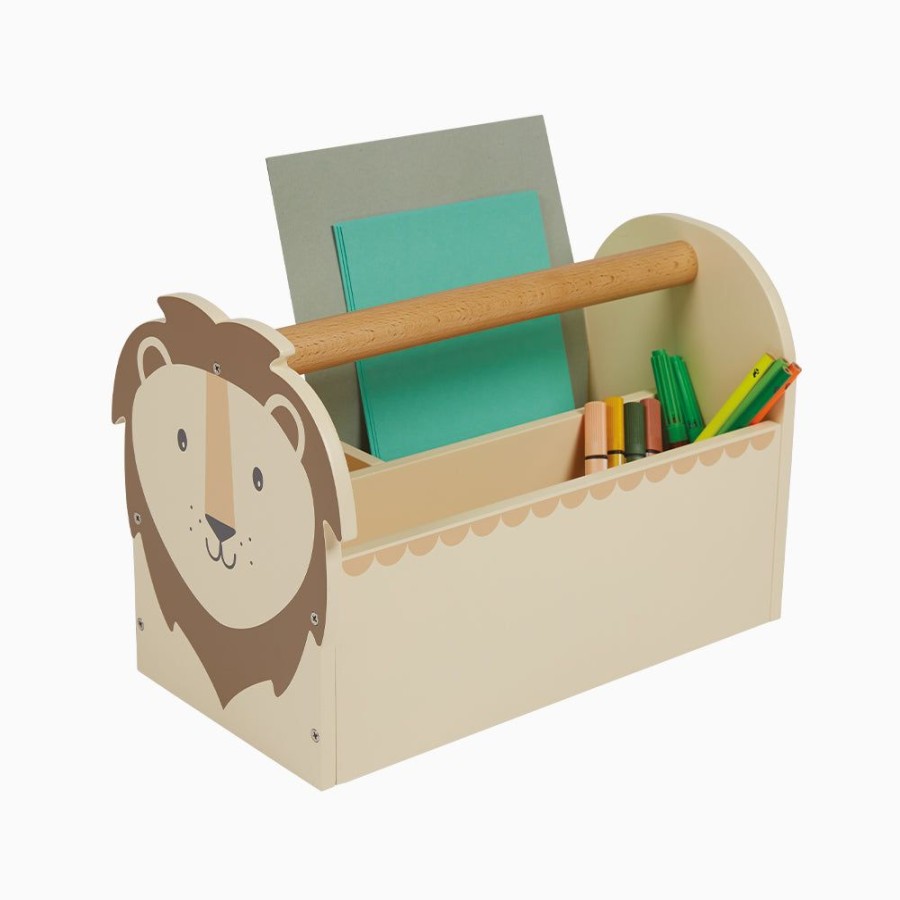 Furniture Great Little Trading Co. Desks & Accessories | Carry Caddy, Lion Yellow