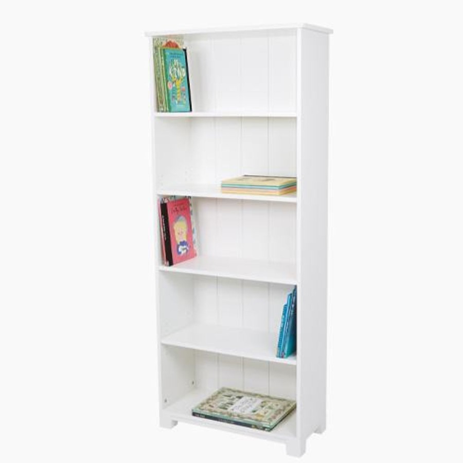 Storage Great Little Trading Co. Bookcases & Bookshelves | Crompton Tall Bookcase In White