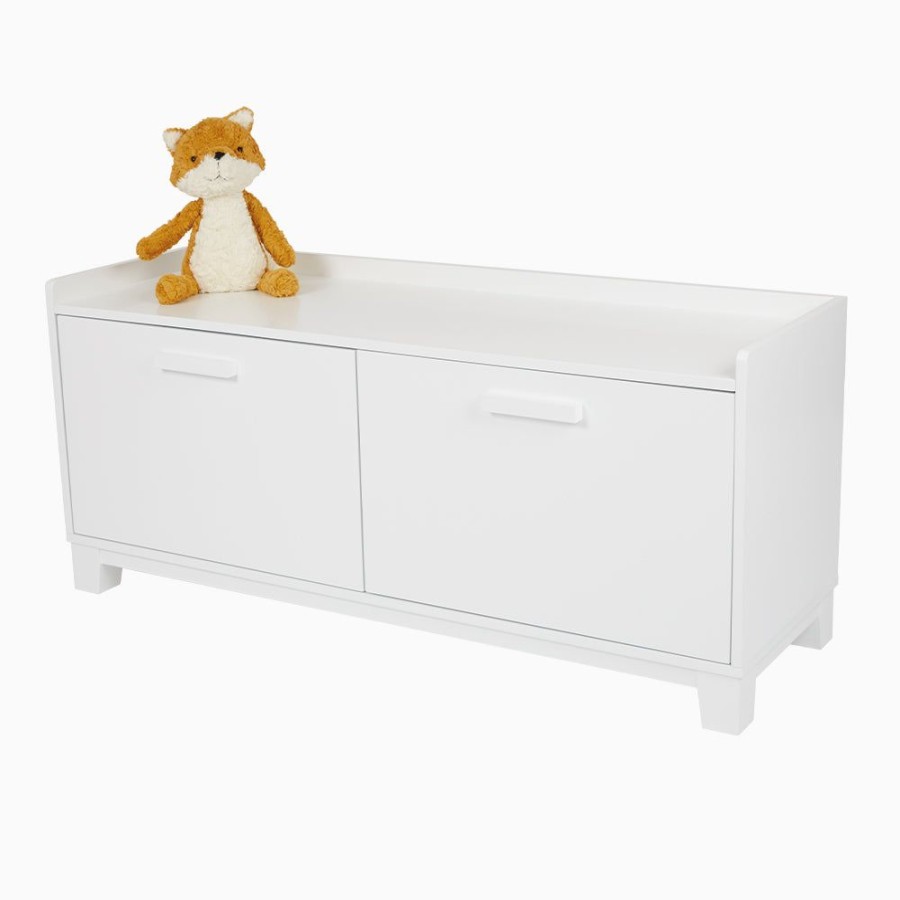 Storage Great Little Trading Co. Storage Benches | Blake Storage Bench, White Bright White