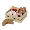 Toys Great Little Trading Co. Play Kitchen Range | Wooden Bakery Basket