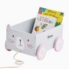 Storage Great Little Trading Co. Small Storage | Personalised Cat Book Cart Grey