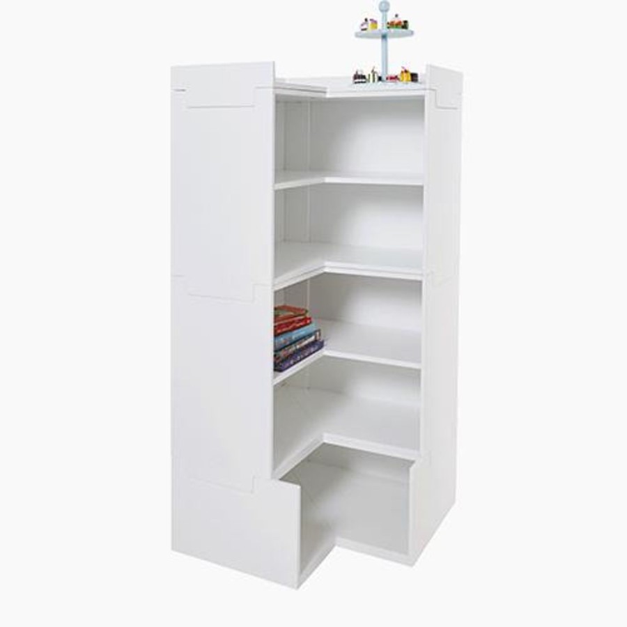 Storage Great Little Trading Co. Modular Storage | Alba Modular Storage Set 3 (Corner) Bright White