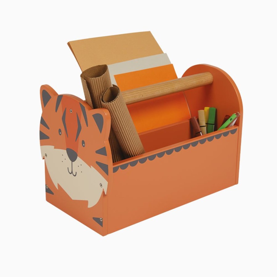 Accessories Great Little Trading Co. Decorative Accessories | Carry Caddy, Tiger Orange