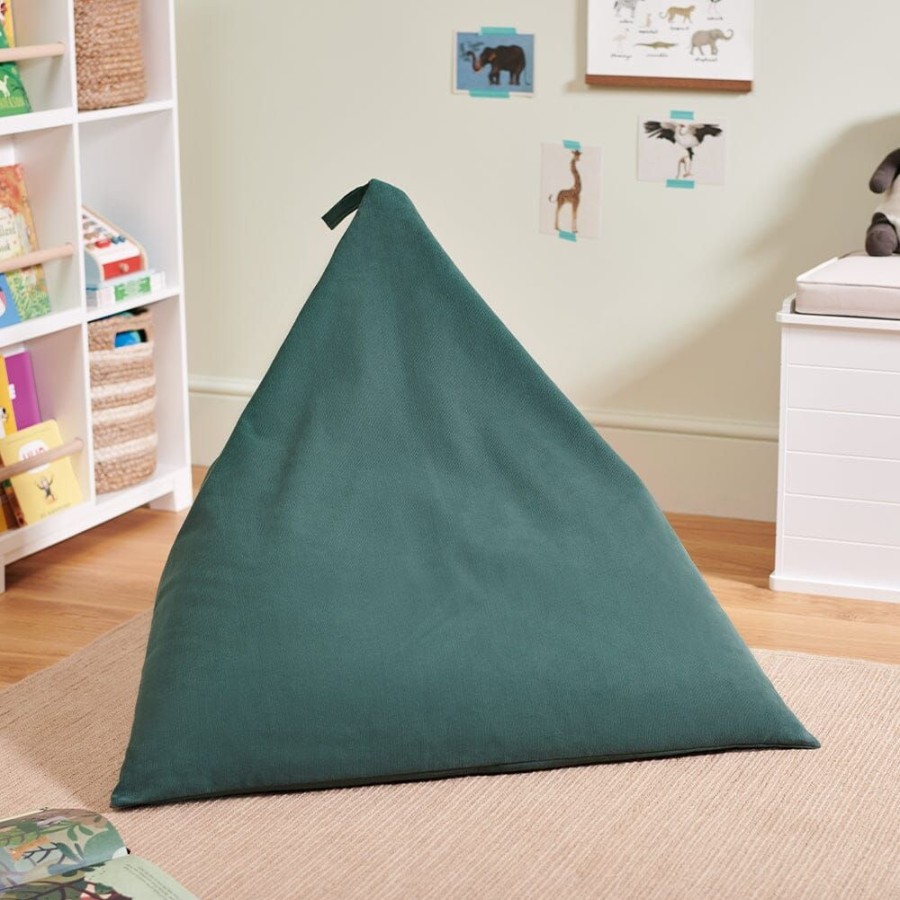 Accessories Great Little Trading Co. Children'S Bean Bags | Plain Bean Bag, Forest Green