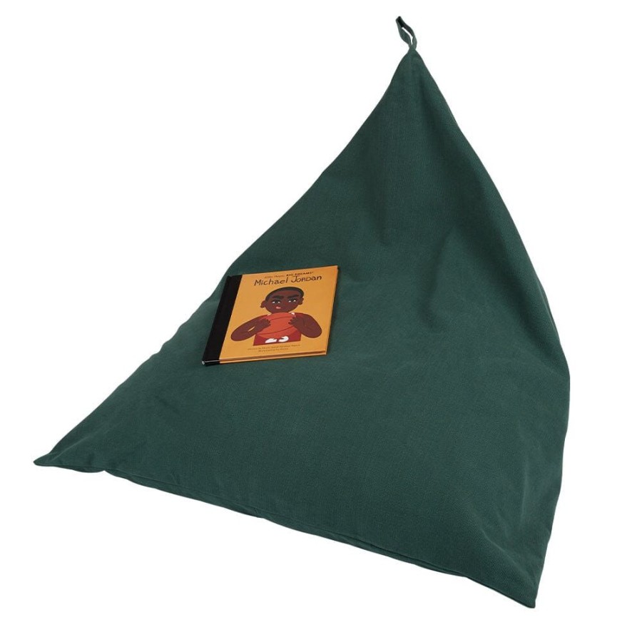 Accessories Great Little Trading Co. Children'S Bean Bags | Plain Bean Bag, Forest Green