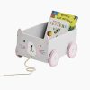 Accessories Great Little Trading Co. Animal Accessories | Animal Book Cart, Cat Grey