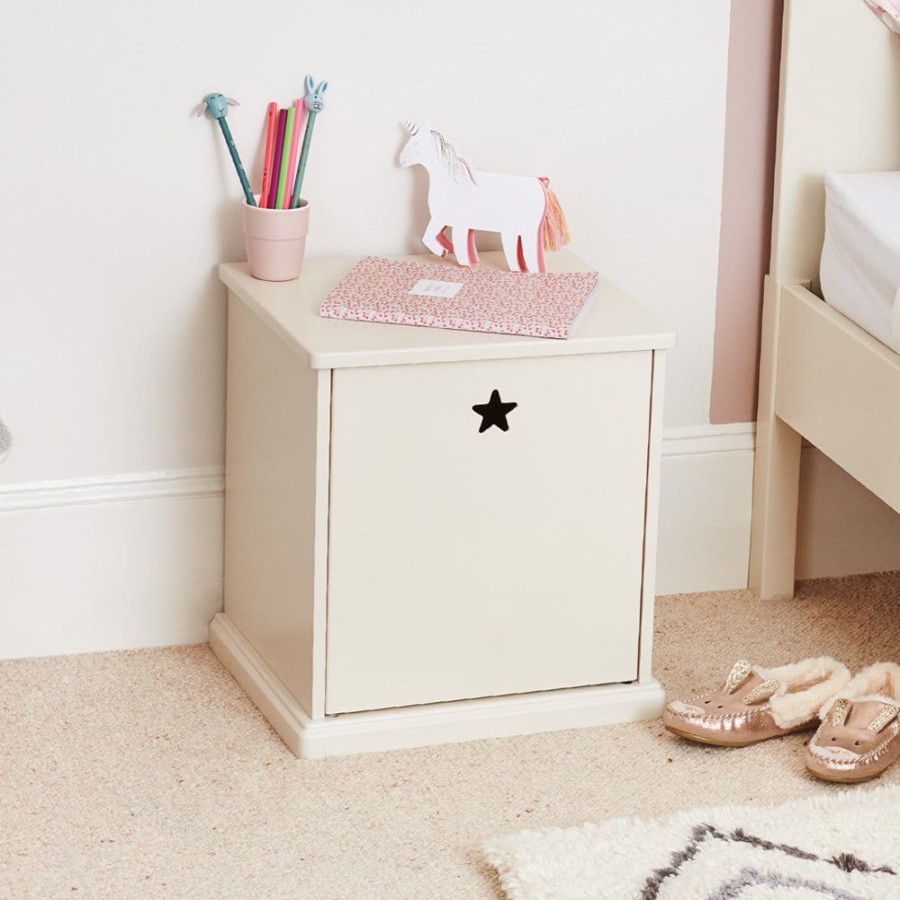 Nursery Great Little Trading Co. Nursery Storage | Star Bright Bedside Table, Oatmeal