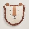 Accessories Great Little Trading Co. Animal Accessories | Children'S Animal Cushion, Lion Brown