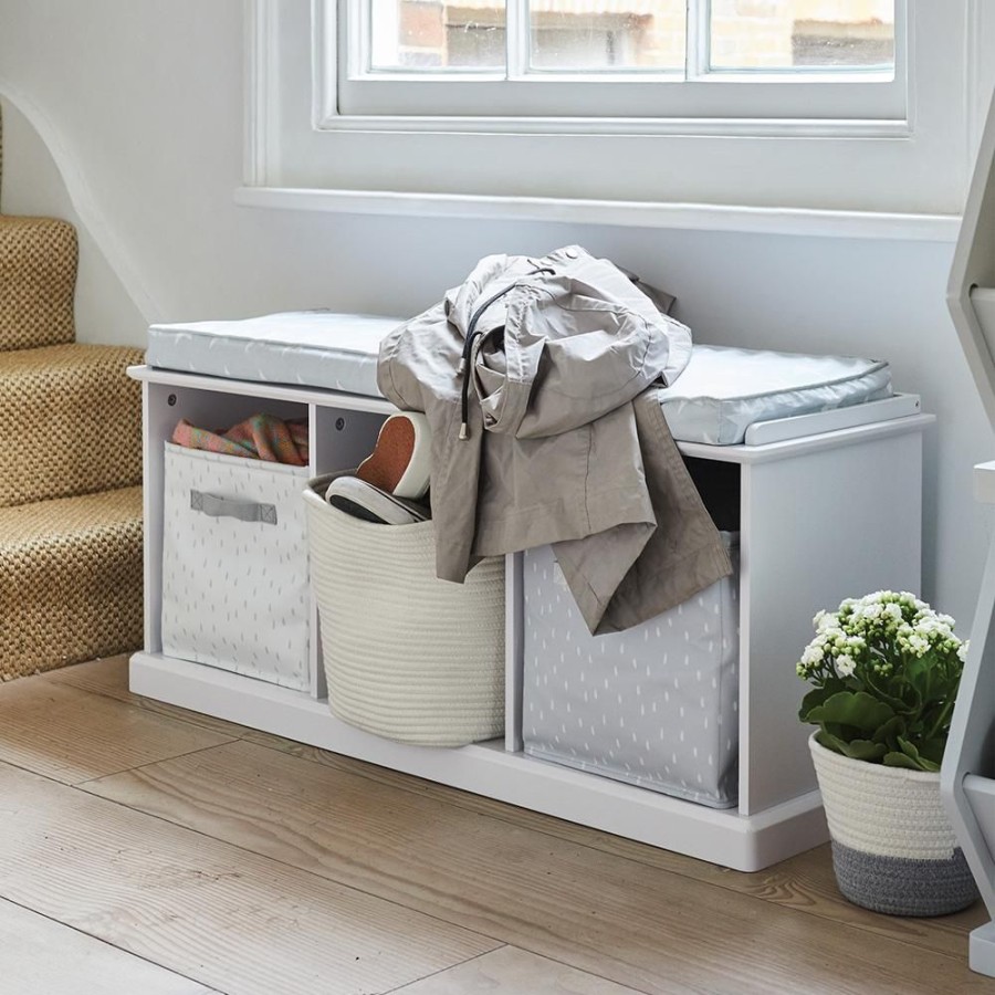 Storage Great Little Trading Co. Storage Benches | Abbeville Storage Bench, White Bright White