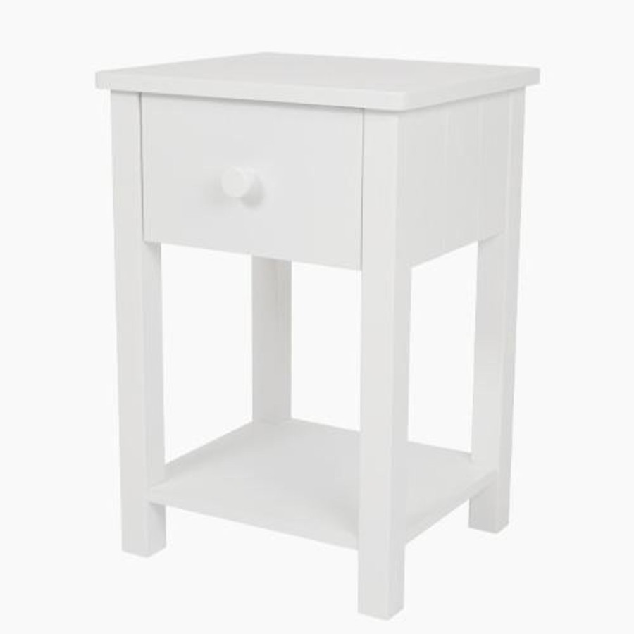 Nursery Great Little Trading Co. Nursery Storage | Lulworth Bedside Table, White