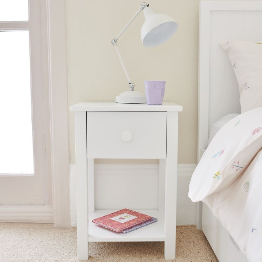 Nursery Great Little Trading Co. Nursery Storage | Lulworth Bedside Table, White