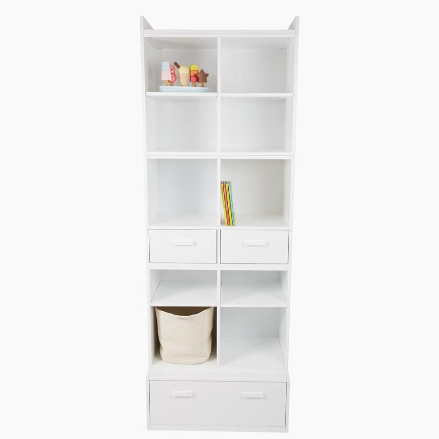 Storage Great Little Trading Co. Stacking Storage | Alba Modular Storage Set 10 (Regular) Bright White