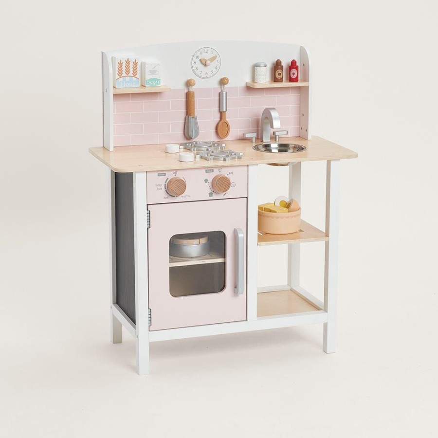 Toys Great Little Trading Co. Play Food | Let'S Bake Play Kitchen, Pale Pink