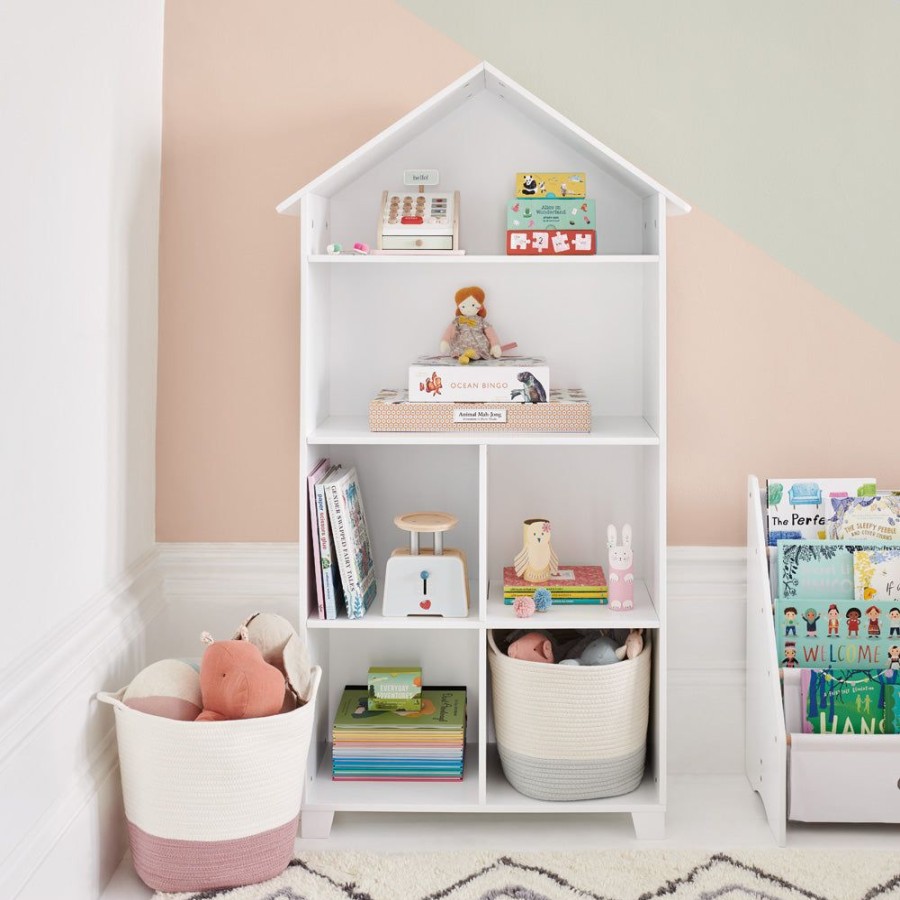 Storage Great Little Trading Co. Bedroom Storage | Large Townhouse Bookcase Bright White