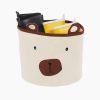 Accessories Great Little Trading Co. Nursery Accessories | Storage Basket, Bear Bright White