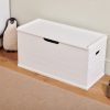 Storage Great Little Trading Co. Storage Benches | Large Wooden Toy Box Seat Bench, Bright White