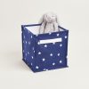 Storage Great Little Trading Co. Cube Storage | Canvas Storage Cube, Stardust Navy