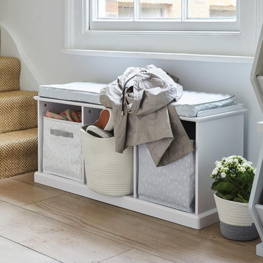 Storage Great Little Trading Co. Cube Storage | Abbeville Storage Bench, White Bright White