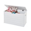 Beds & Mattresses Great Little Trading Co. Nursery Furniture | Small Wooden Toy Box, White Bright White