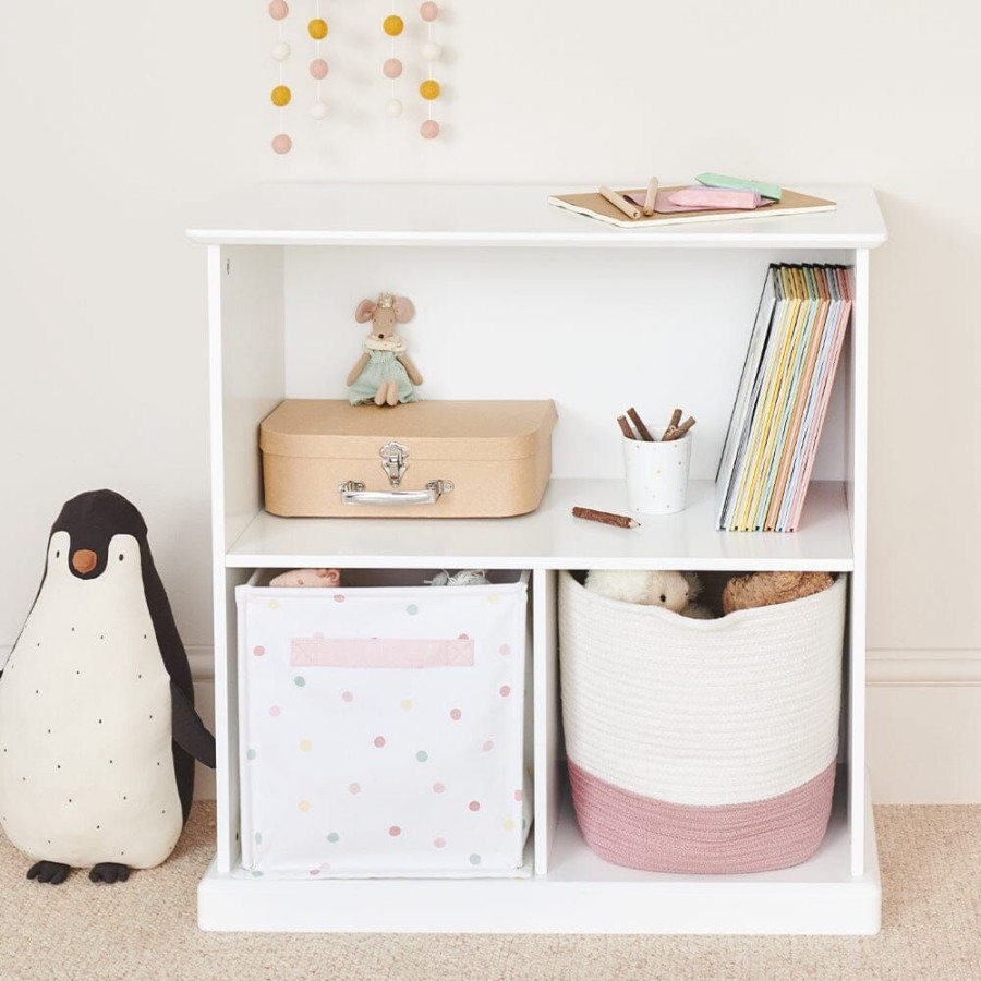 Storage Great Little Trading Co. Small Storage | Abbeville Small Wooden Shelf & Storage In White Bright White