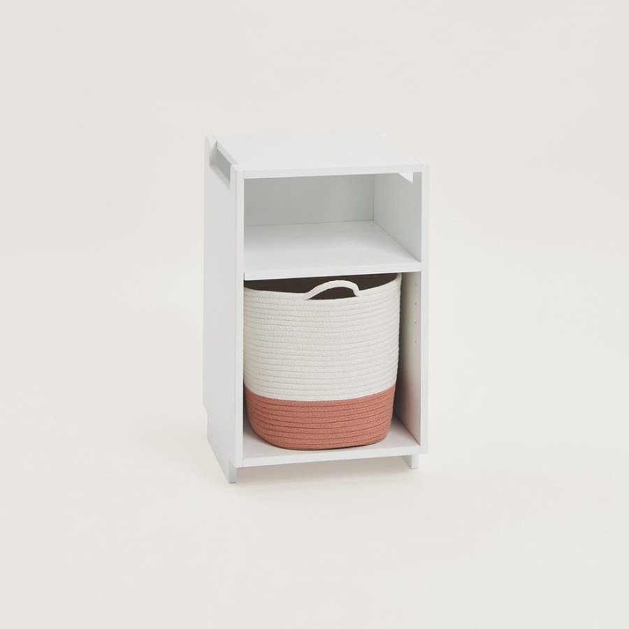 Storage Great Little Trading Co. Small Storage | Alba Modular Storage, Narrow Shelf Bright White