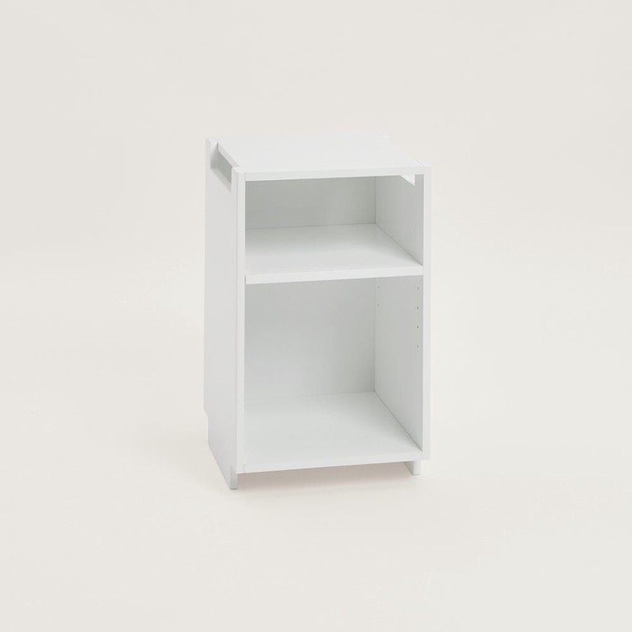 Storage Great Little Trading Co. Small Storage | Alba Modular Storage, Narrow Shelf Bright White