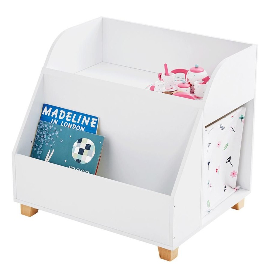 Storage Great Little Trading Co. Toy Boxes | Gulliver Toy Box & Book Organiser White